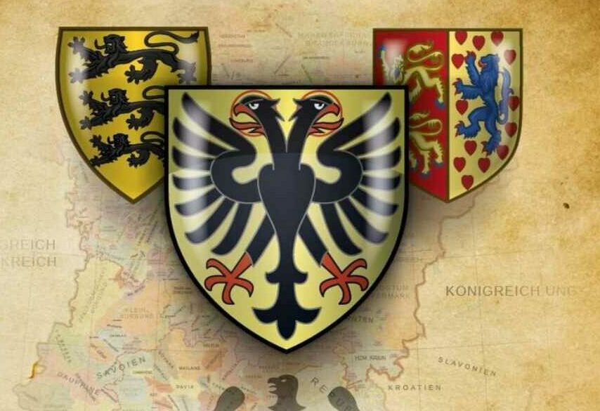 Królestwo Niemiec i (święte) cesarstwo rzymskie w czasach panowania dynastii Hohenstaufów : jest opracowaniem przedmiotowym przedstawiającym zarys poglądów ustrojowych przedstawicieli objętej tytułem dynastii oraz wydarzenia historyczne jakie towarzyszyły czasom jej rządów.