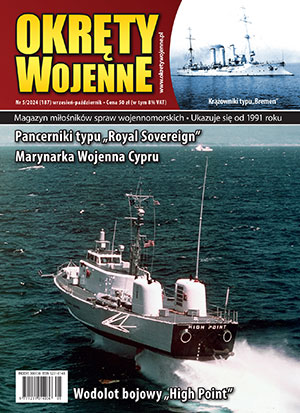 Okręty Wojenne nr 187 Czasopismo wojenno-morskie.