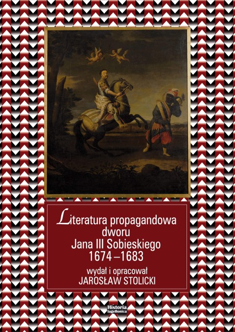 Literatura propagandowa dworu Jana III Sobieskiego 1674-1683 : W niniejszym wydawnictwie wydano pisma, które powstały w kręgach dworu i miały wspierać jego działania. Jak zawsze w takich sytuacjach nie mamy pewności czy uwzględniono wszystkie teksty W tym przypadku jednak jest to wybór, w którym znajdują się pisma uznane przez historyków zajmujących sie panowaniem Jana III jako najważniejsze.