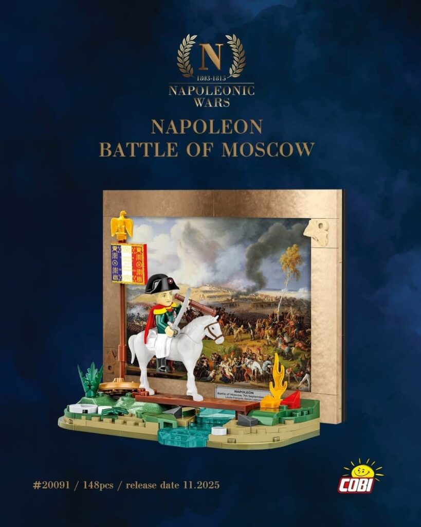 Napoleońskie klocki Cobi : Klocki dla miłośników Cesarza :) Cobi fajnie wypełnia niszę, której nie chce wypełnić LEGO.