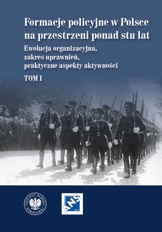 Formacje policyjne w Polsce na przestrzeni ponad stu lat. Ewolucja organizacyjna, zakres uprawnień, praktyczne aspekty aktywności, Tom 1 : Historia formacji porządku publicznego w Polsce to obszar intensywnie eksplorowany przez historyków, prawników, politologów i socjologów, w dalszym ciągu szereg kwestii pozostało jednak niezgłębionych.