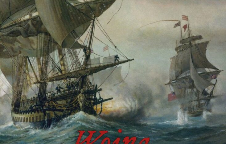 Wojna o niepodległość Stanów Zjednoczonych, 1775-1783. Działania na morzu : rozpoczęła się jako bunt trzynastu brytyjskich kolonii w Ameryce Północnej, Po włączeniu się do niej przez Francję, a w rok później przez sojuszniczą Hiszpanię, jej charakter zmienił się diametralnie. Przestała być wewnętrznym konfliktem w ramach Imperium Brytyjskiego, a stała się wojną o wymiarze niemal globalnym, toczoną na czterech kontynentach i dwóch oceanach.