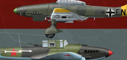 Kursk 1943. Bitwa w powietrzu - Część II : Musiałem zaatakować, nie było innego wyjścia. Pchnąłem drążek. Pierwszy był jakieś 50 metrów niżej ode mnie, nieco z przodu. Zanurkowałem i oddałem serię, która trafiła w okolice kabiny. W tym momencie przewrócił się na bok, skręcając w lewo i unosząc w górę prawe skrzydło.