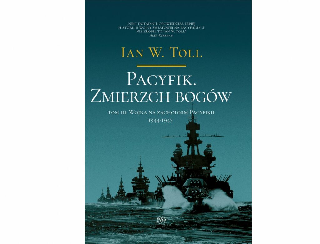 Pacyfik Zmierzch Bogów. Wojna na zachodnim pacyfiku, 1944-1945 : to wciągająca opowieść o wstrząsającym ostatnim roku II wojny światowej na Pacyfiku, kiedy to Marynarka Wojenna Stanów Zjednoczonych wygrała największą bitwę morską w historii; Douglas MacArthur spełnił obietnicę powrotu na Filipiny.