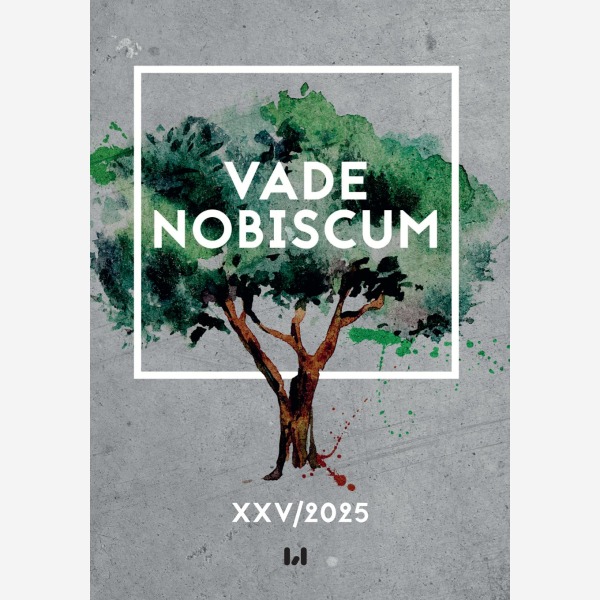 Vade Nobiscum : to cykliczna monografia, którą wydaje Studenckie Koło Naukowe Historyków UŁ. Niniejszy tom zawiera teksty będące pokłosiem dwóch wydarzeń: I Zjazdu Latającego Uniwersytetu Mediewistycznego oraz Ogólnopolskiej Konferencji Naukowej „Italia i jej dziedzictwo: historia, prawo i kultura”.