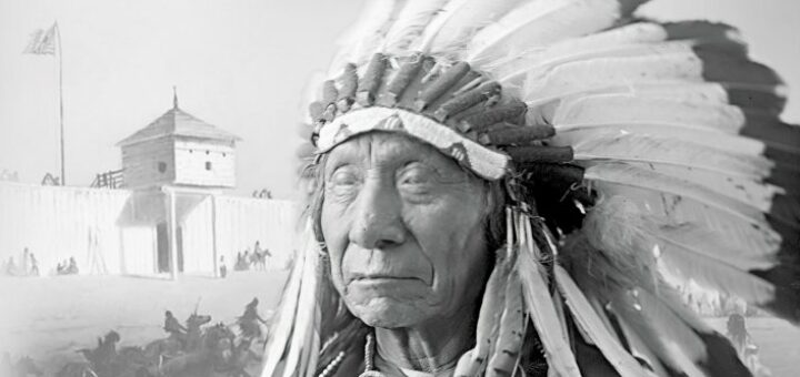 Wojna czerwonej Chmury 1866-1868 : W czasie wojny secesyjnej regularne wojsko amerykańskie przerzucono z fortu Laramie i innych zachodnich posterunków na Wschód, a miejsce żołnierzy federalnych zajęli słabo wyszkoleni i niedoświadczeni ochotnicy, którzy byli chętni do walki z Indianami.