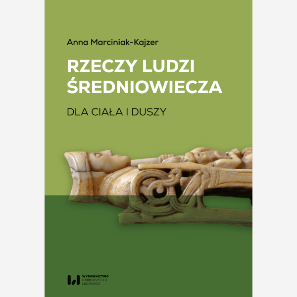Rzeczy ludzi średniowiecza : drugim tomie uwaga skupiona jest na rzeczach dosłownie najbliższych człowiekowi – ubraniach i drobnych przedmiotach, które starano się mieć przy sobie, a także pomagających funkcjonować w społeczeństwie i zaspakajających potrzeby intelektualne czy estetyczne.